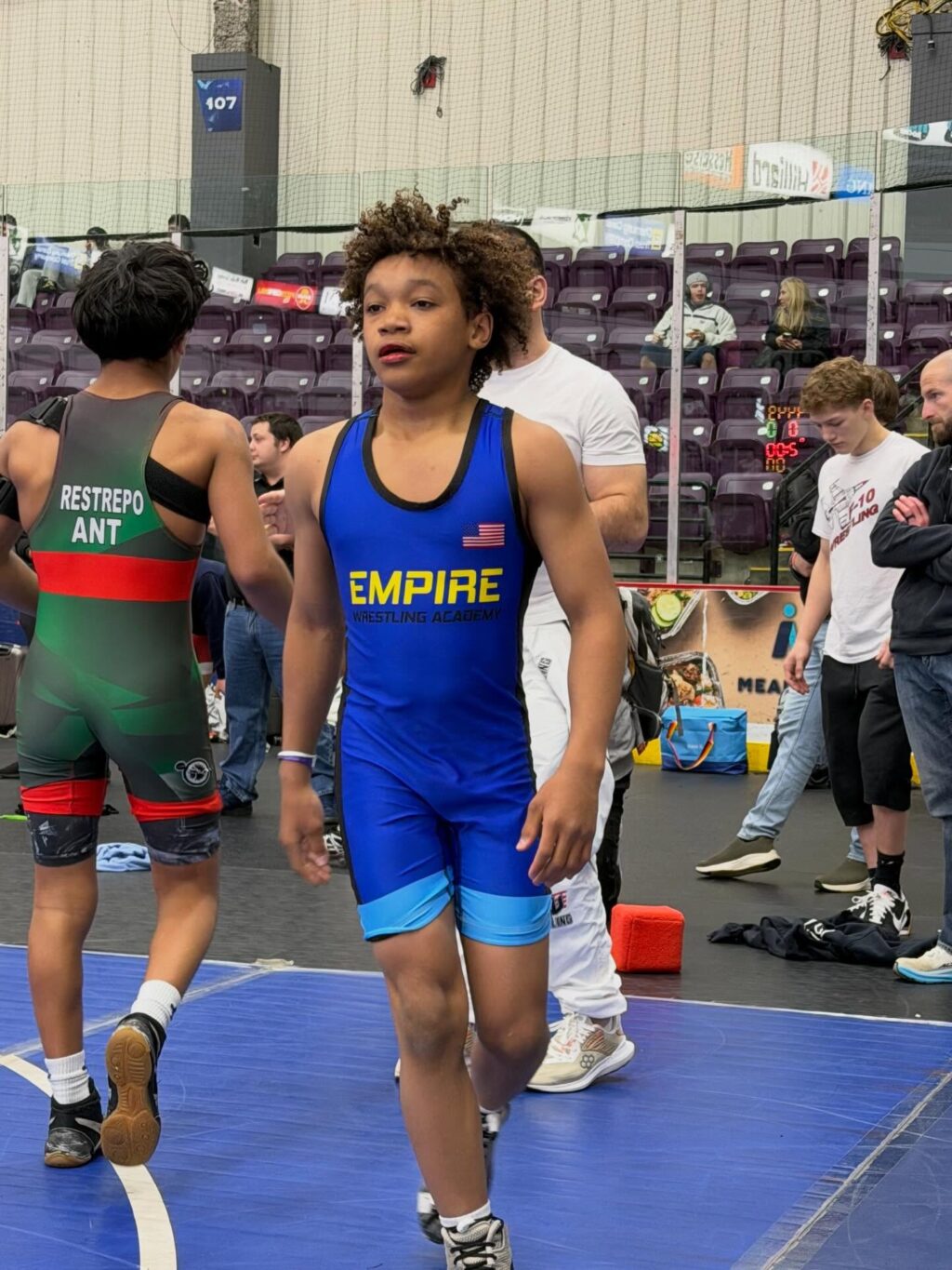 Instagram post from empirewrestlingacademy. This post is in position 0.